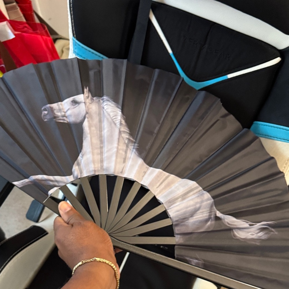 Cowboy Carter Black and White Cowboy Fan